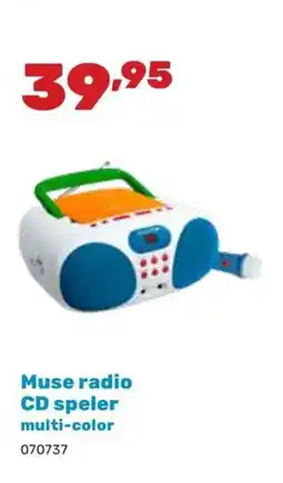 Happyland Muse radio CD speler multi color aanbieding