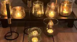 Happyland Theelichthouder glas aanbieding