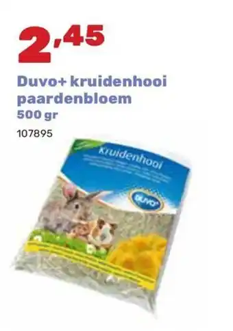 Happyland Duvo+ kruidenhooi paardenbloem aanbieding