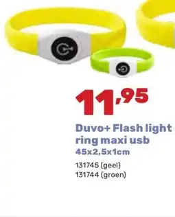 Happyland Duvo+ Flash light ring maxi USB aanbieding