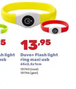 Happyland Duvo+ Flash light ring maxi USB aanbieding