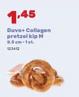 Happyland Duvo+ Collagen pretzel kip M aanbieding