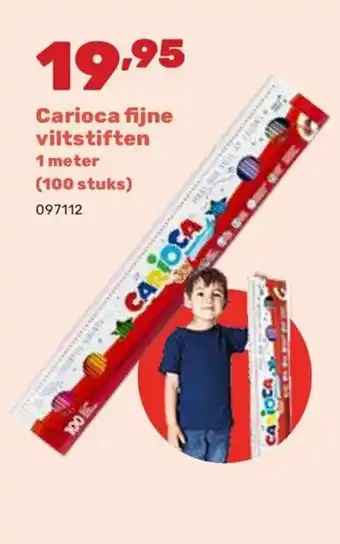 Happyland Carioca fijne viltstiften aanbieding