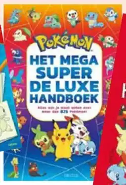 Happyland Pokémon mega super de luxe handboek aanbieding