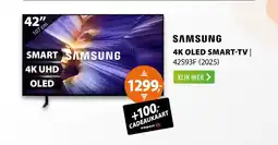 Expert Samsung 4K OLED smart-TV 42S93F aanbieding