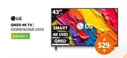 Expert LG QNED 4K TV 43QNED82A6B aanbieding