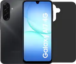 Coolblue Samsung Galaxy A17 128Go Noir 4G + BlueBuilt Back Cover Noir aanbieding