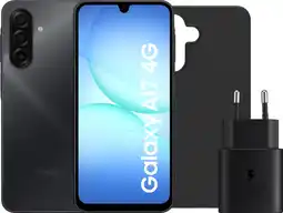 Coolblue Samsung Galaxy A17 128Go Noir 4G + Pack d'Accessoires aanbieding