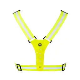 Decathlon Reflecterend hesje met verlichting Nokta light belt aanbieding