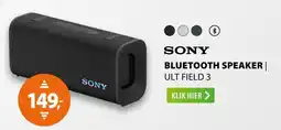 Expert Sony bluetooth speaker | ult field 3 aanbieding