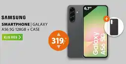 Expert Samsung smartphoneSAMSUNG galaxy a56 5g 128gb + case aanbieding
