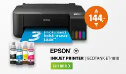 Expert Epson inkjet printer ecotank ET-1810 aanbieding