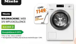 Expert Miele wasmachine | web 375 wps excellence aanbieding