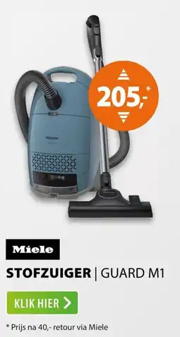 Expert Miele stofzuiger guard M1 aanbieding