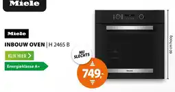 Expert Miele inbouw oven H 2465 B aanbieding