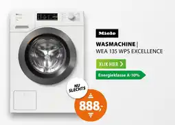 Expert Miele wasmachine WEA 135 WPS excellence aanbieding