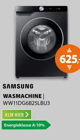 Expert Samsung wasmachine WW11DGB25LBU3 aanbieding