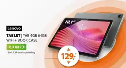 Expert Lenovo tablet | TAB 4GB 64GB WIFI + BOOK CASE aanbieding