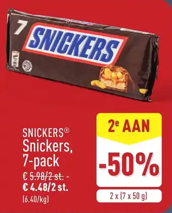 ALDI Snickers aanbieding