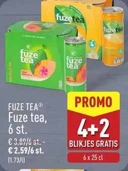 ALDI Fuze Tea aanbieding
