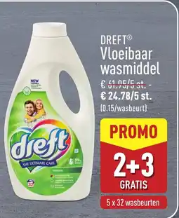 ALDI Dreft Vloeibaar Wasmiddel aanbieding