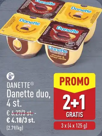 ALDI Danette Duo aanbieding