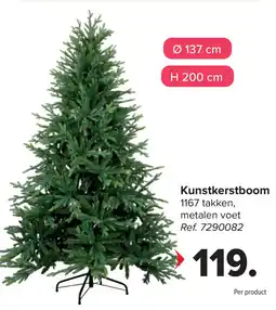Carrefour Kunstkerstboom aanbieding