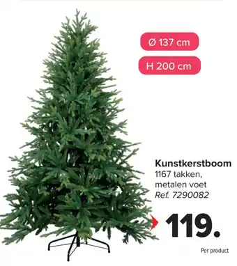 Carrefour Kunstkerstboom aanbieding