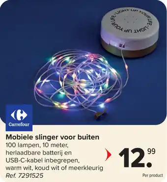 Carrefour Mobiele slinger voor buiten aanbieding