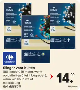 Carrefour Slinger voor buiten aanbieding