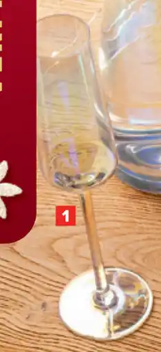 Carrefour Set van 4 Champagneglazen aanbieding