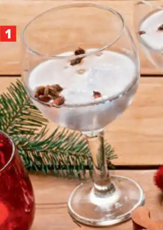 Carrefour Set van 2 Cocktailglazen aanbieding