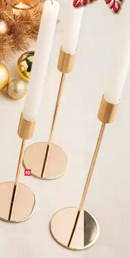 Carrefour Set van 3 Kandelaars aanbieding