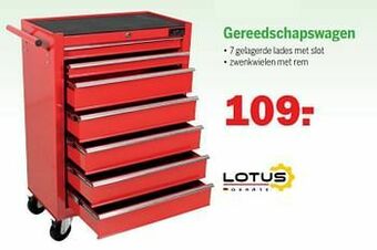 Van Cranenbroek Gereedschapswagen aanbieding