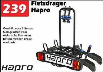 iTEK Fietsdrager Hapro aanbieding