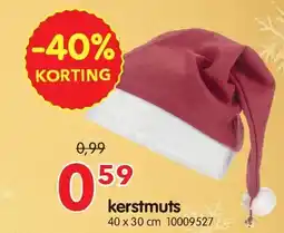 Yess kerstmuts aanbieding