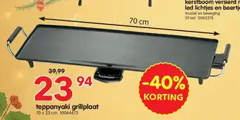 Yess teppanyaki grillplaat aanbieding