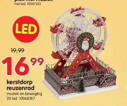 Yess kerstdorp reuzenrad aanbieding
