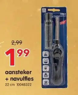 Yess aansteker + navulfles aanbieding