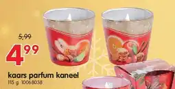 Yess kaars parfum kaneel aanbieding