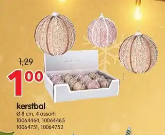 Yess kerstbal aanbieding
