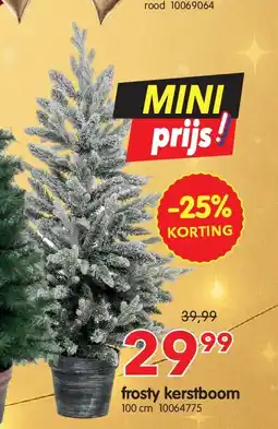 Yess frosty kerstboom aanbieding