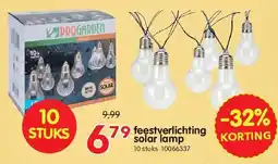 Yess feestverlichting solar lamp aanbieding