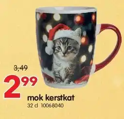 Yess mok kerstkat aanbieding