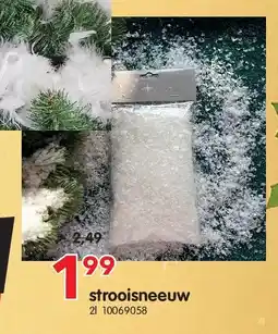 Yess strooisneeuw aanbieding