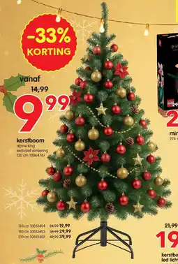 Yess kerstboom aanbieding