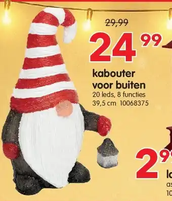 Yess kabouter voor buiten aanbieding