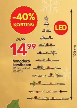 Yess hangdeco kerstboom aanbieding