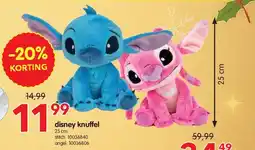 Yess disney knuffel aanbieding
