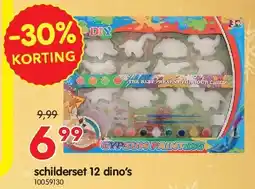 Yess schilderset 12 dino’s aanbieding